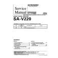 PIONEER SAV220 Manual de Servicio