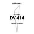 PIONEER DV414 Manual de Usuario