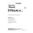 PIONEER SP33LRCS/XE Manual de Servicio
